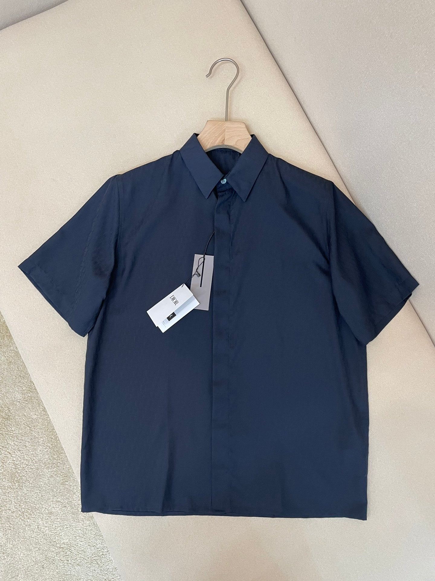 Dior Monogram Silk Short Sleeve shirt