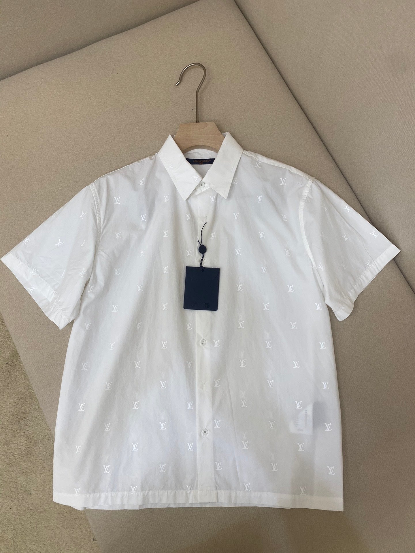 Lv Short-Sleeved Signature Shirt