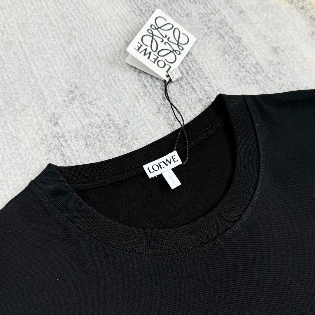 LOEWE  Anagram Logo Embroidered Cotton Jersey T-Shirt