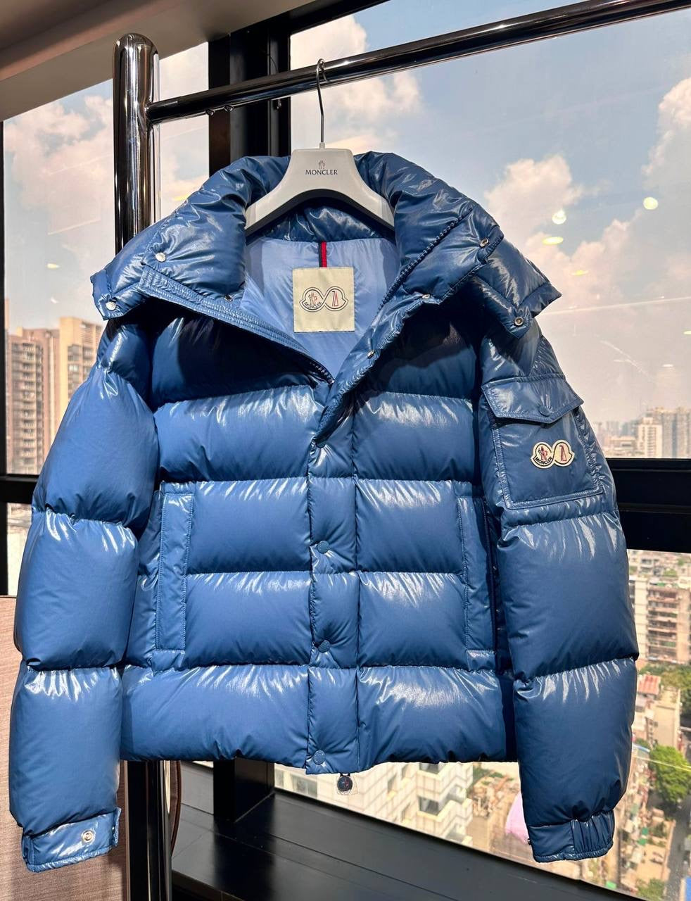 MAYA BLUE DOWN JACKET