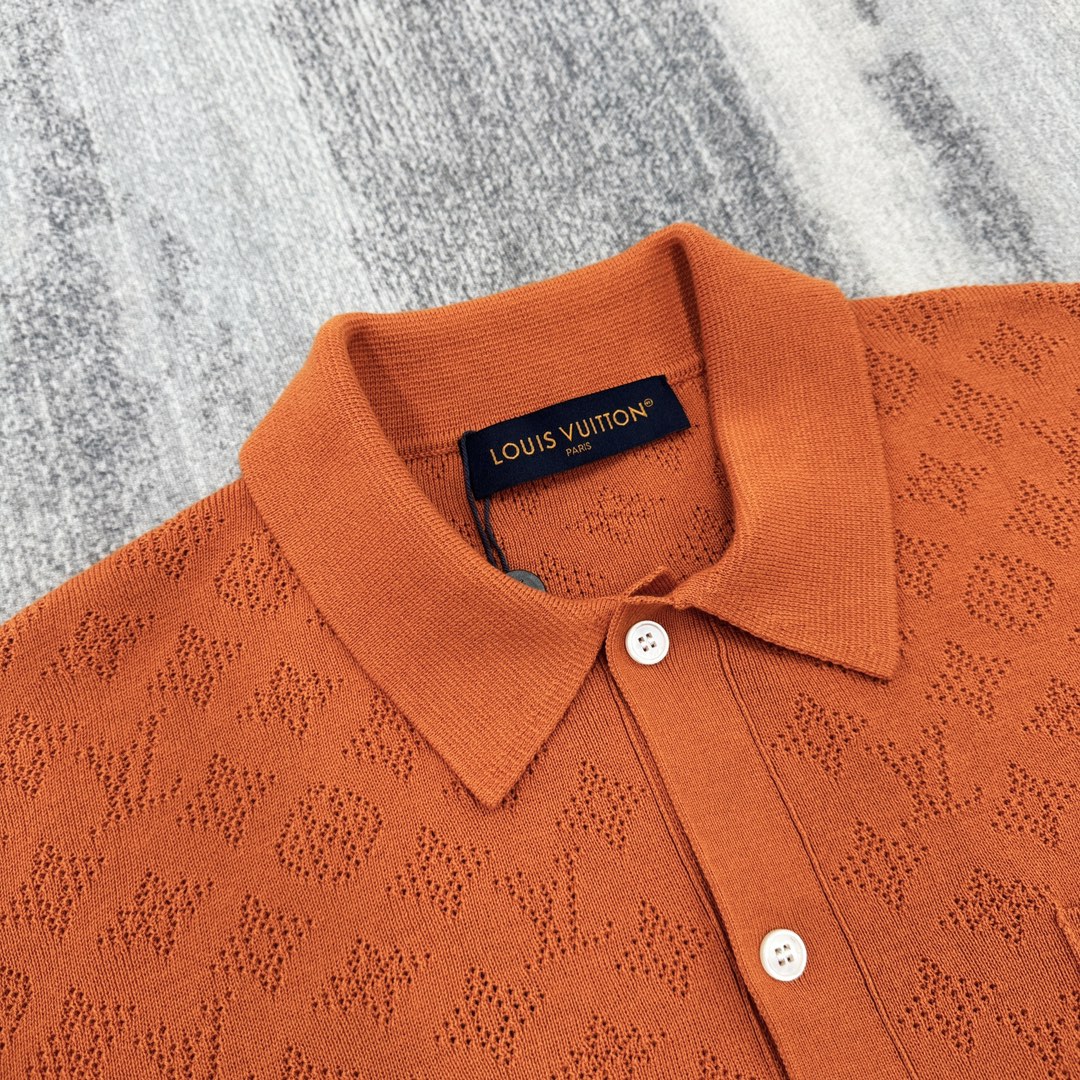 Lv Short-Sleeved Signature Shirt