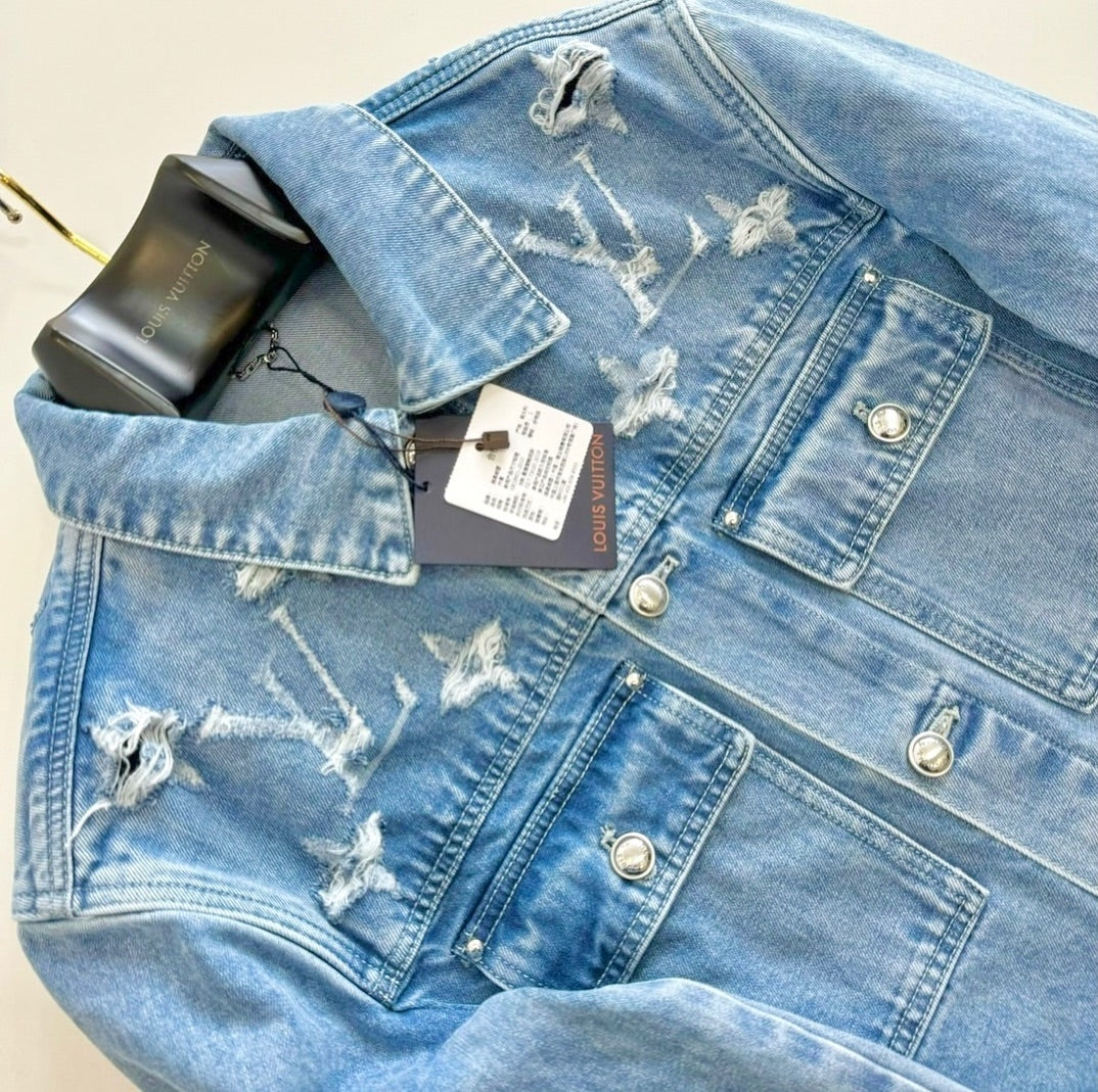 Lv Denim Trucker Jacket