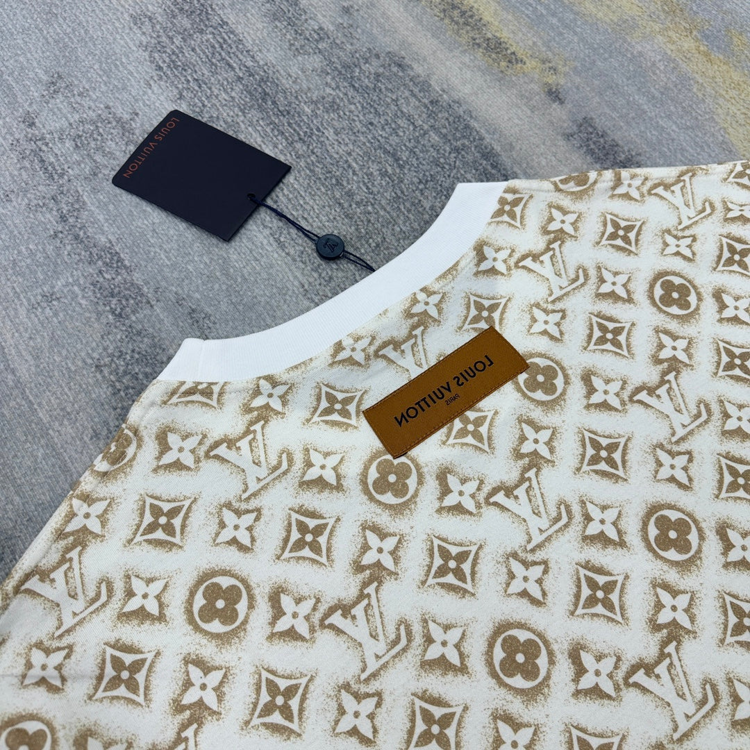 Lv Short-Sleeved Signature Shirt