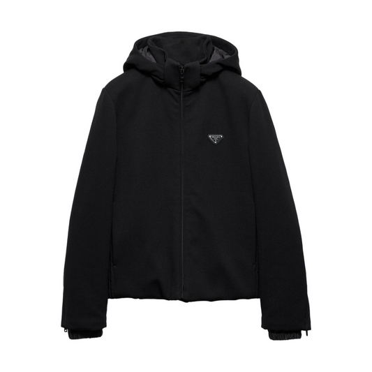 Prada Hoodie Jacket With Logo