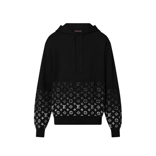 Lv Monogram Gradient Cotton Hoodie