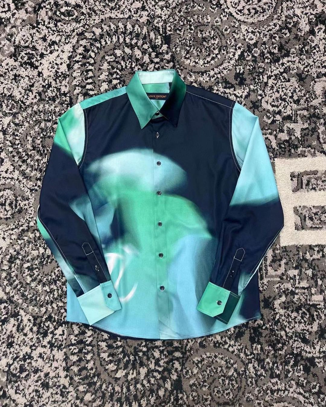 Lv Silk Shirt