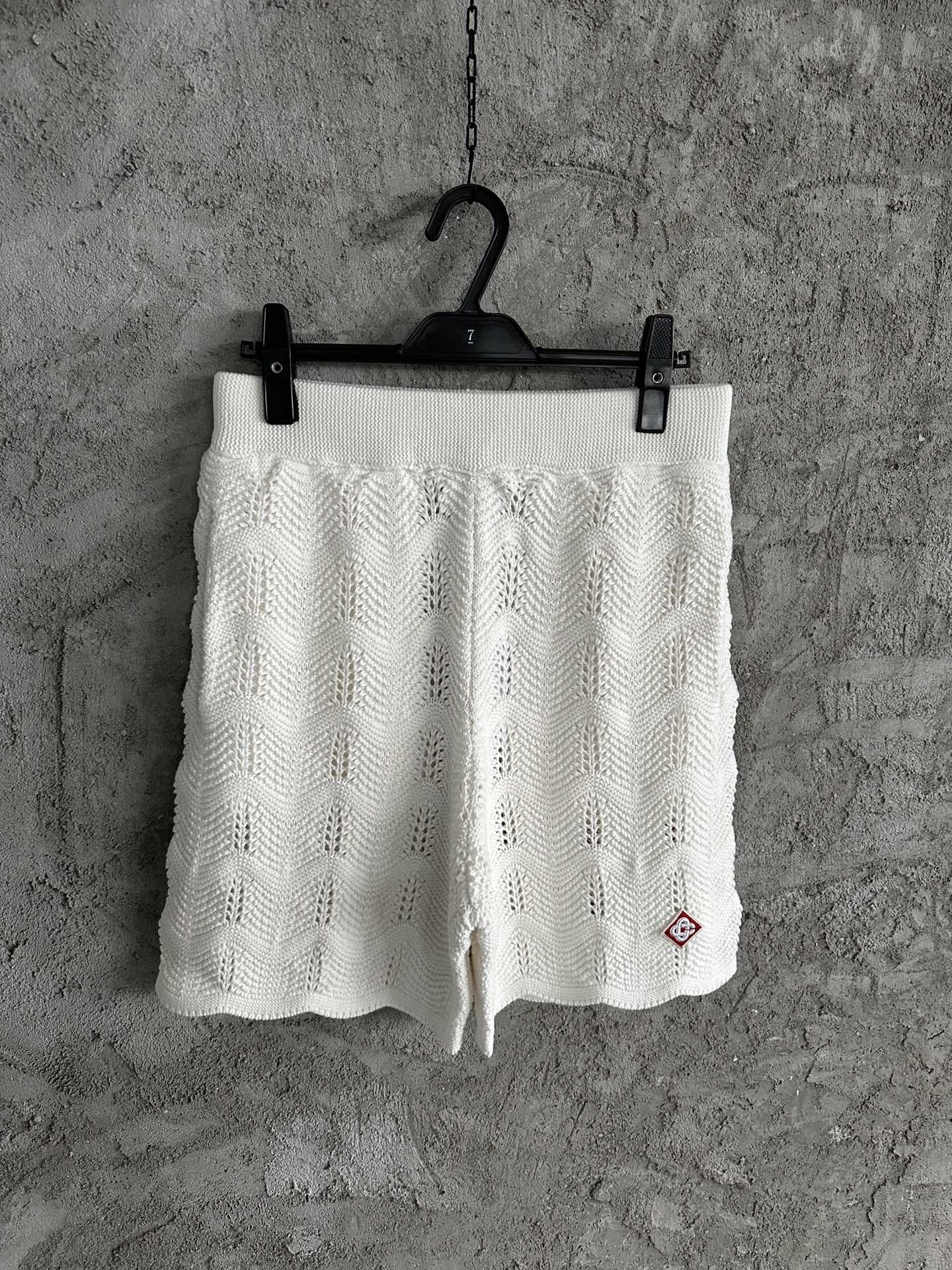 Casablanca Gradient Wave Texture Shorts