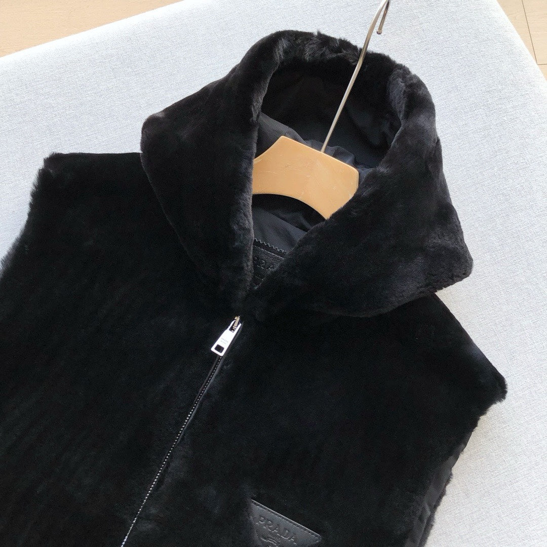 Prada Mink Gilet