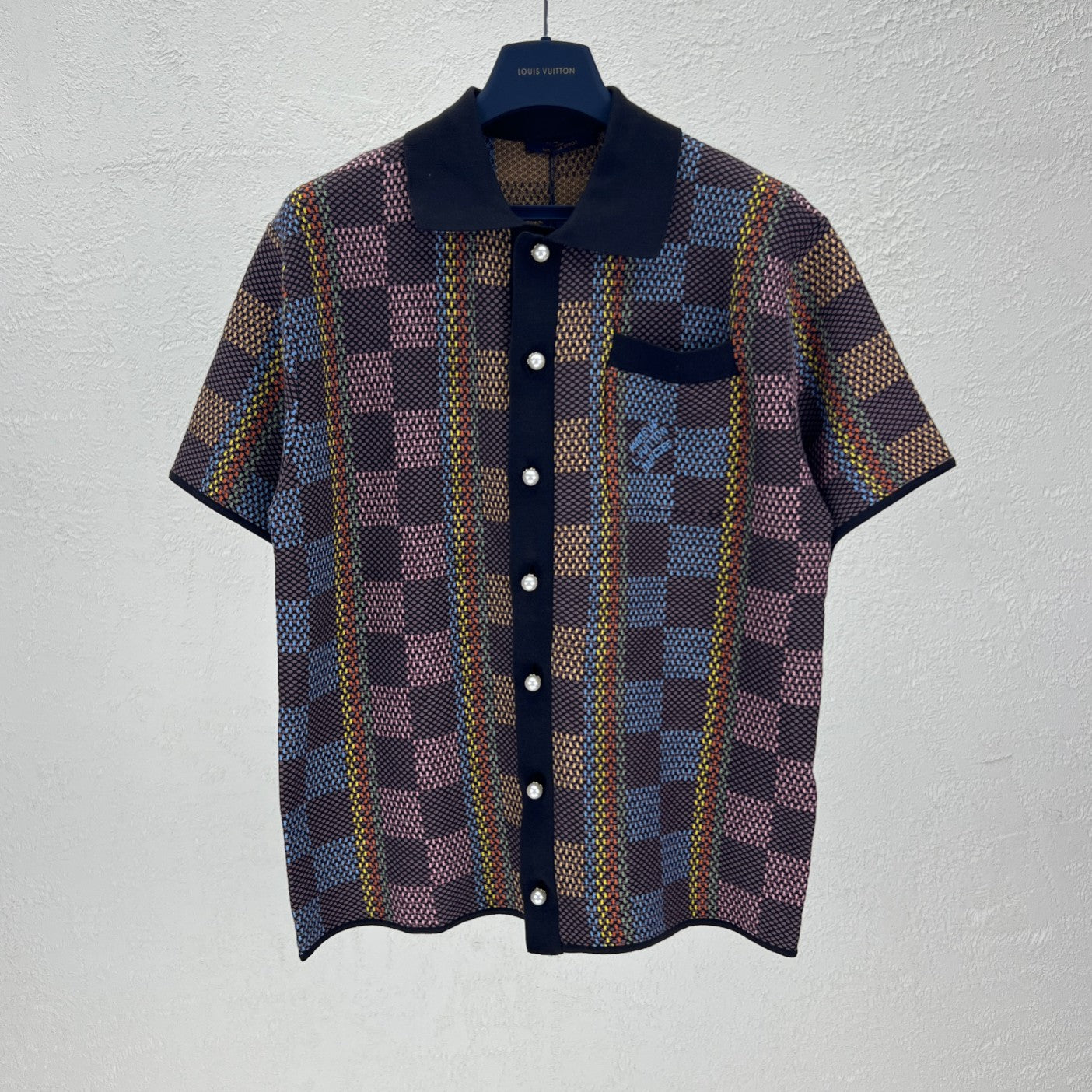 Lv Short-Sleeved Signature Shirt