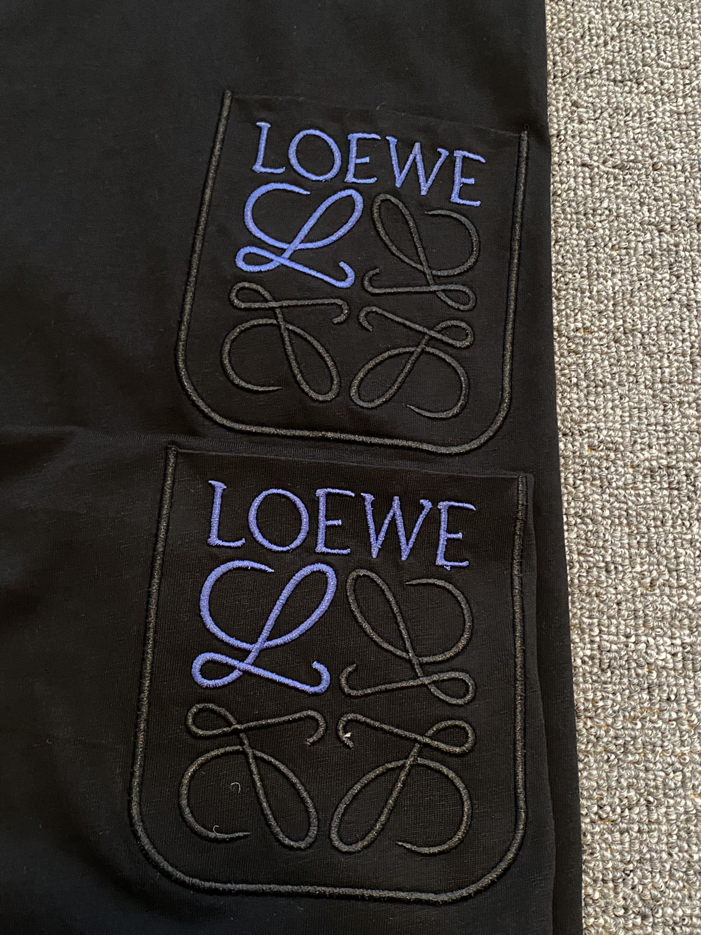 LOEWE  Anagram Logo Embroidered Cotton Jersey T-Shirt