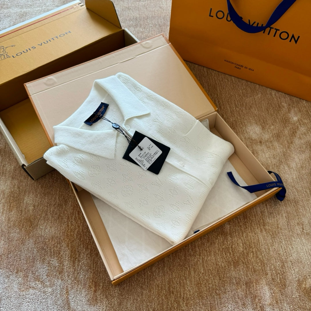 Lv Short-Sleeved Signature Shirt