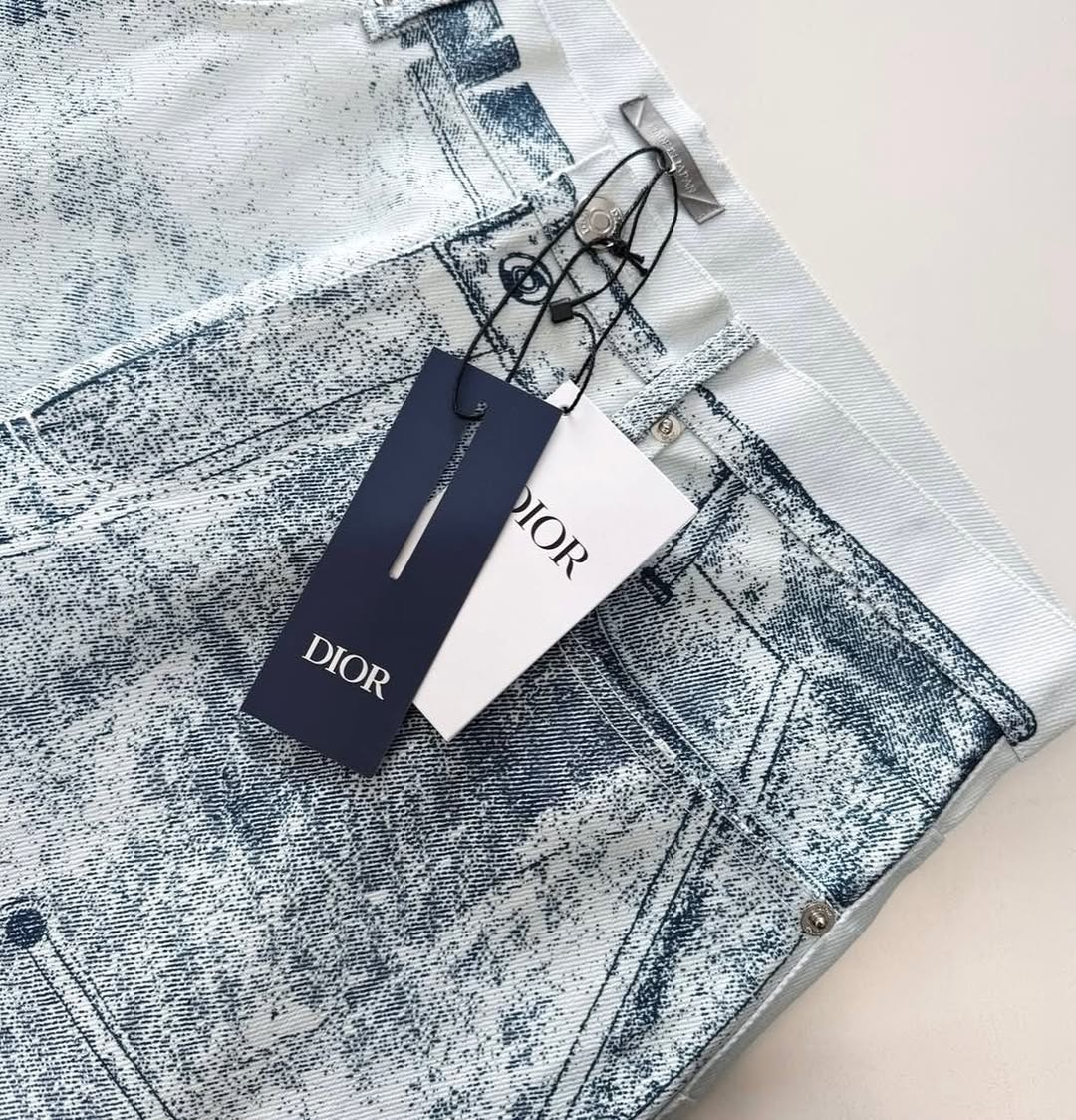 Dior Washed Denim Pants