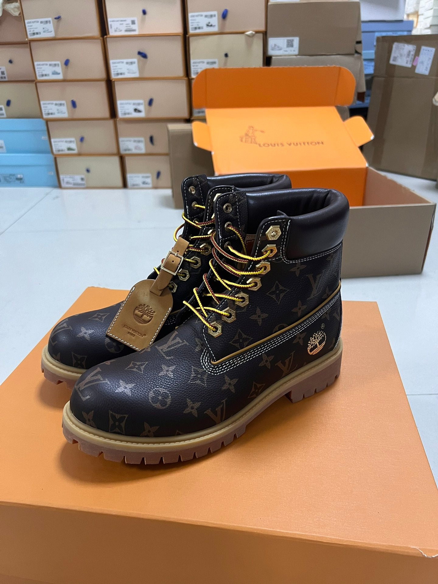 LV x Timberland 6-In Ankle Boot