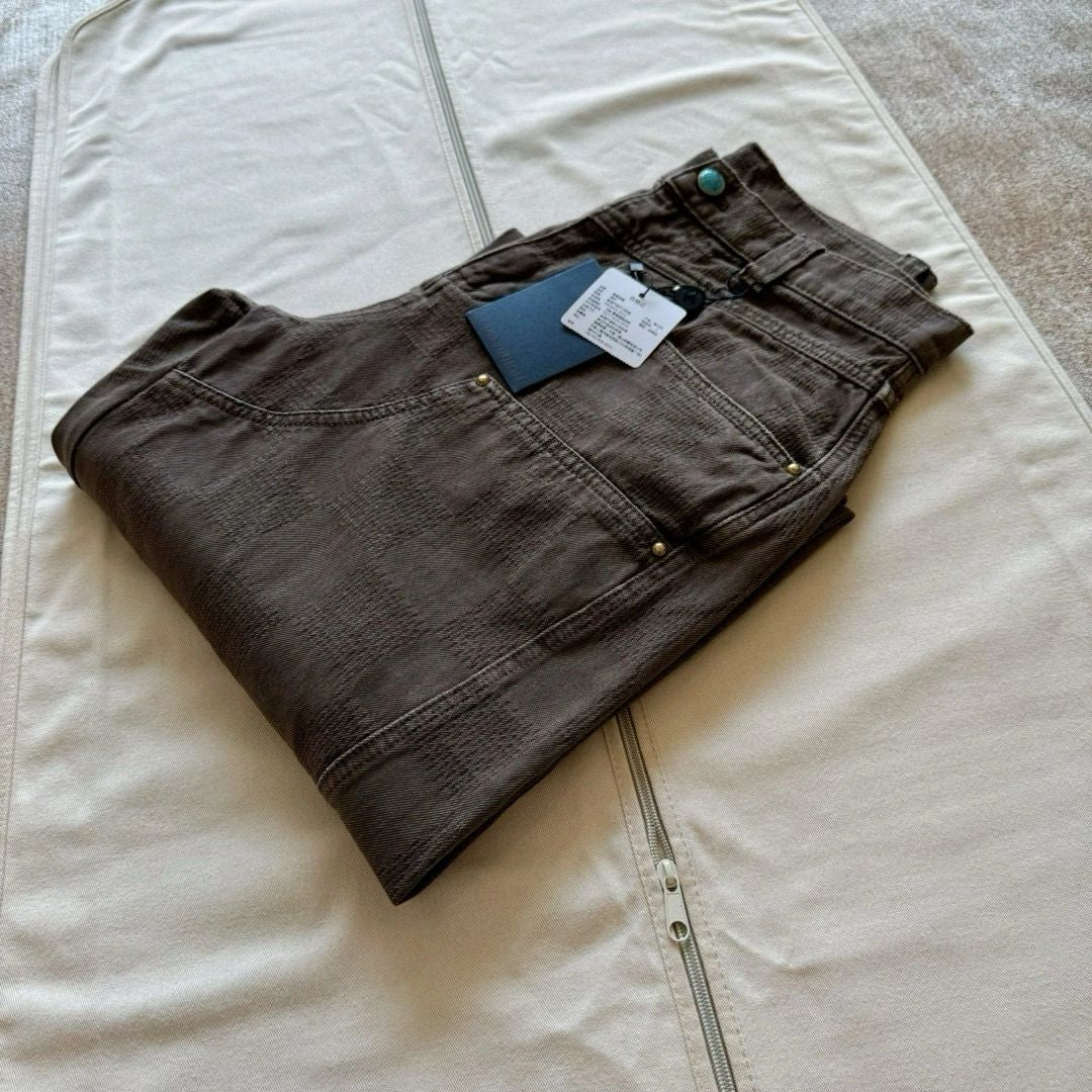 LV Denim Carpenter Pants