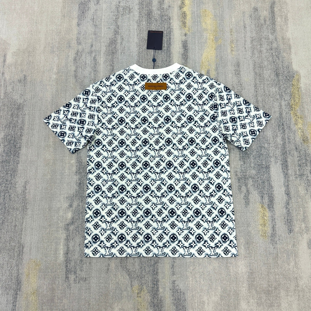 Lv Short-Sleeved Signature Shirt