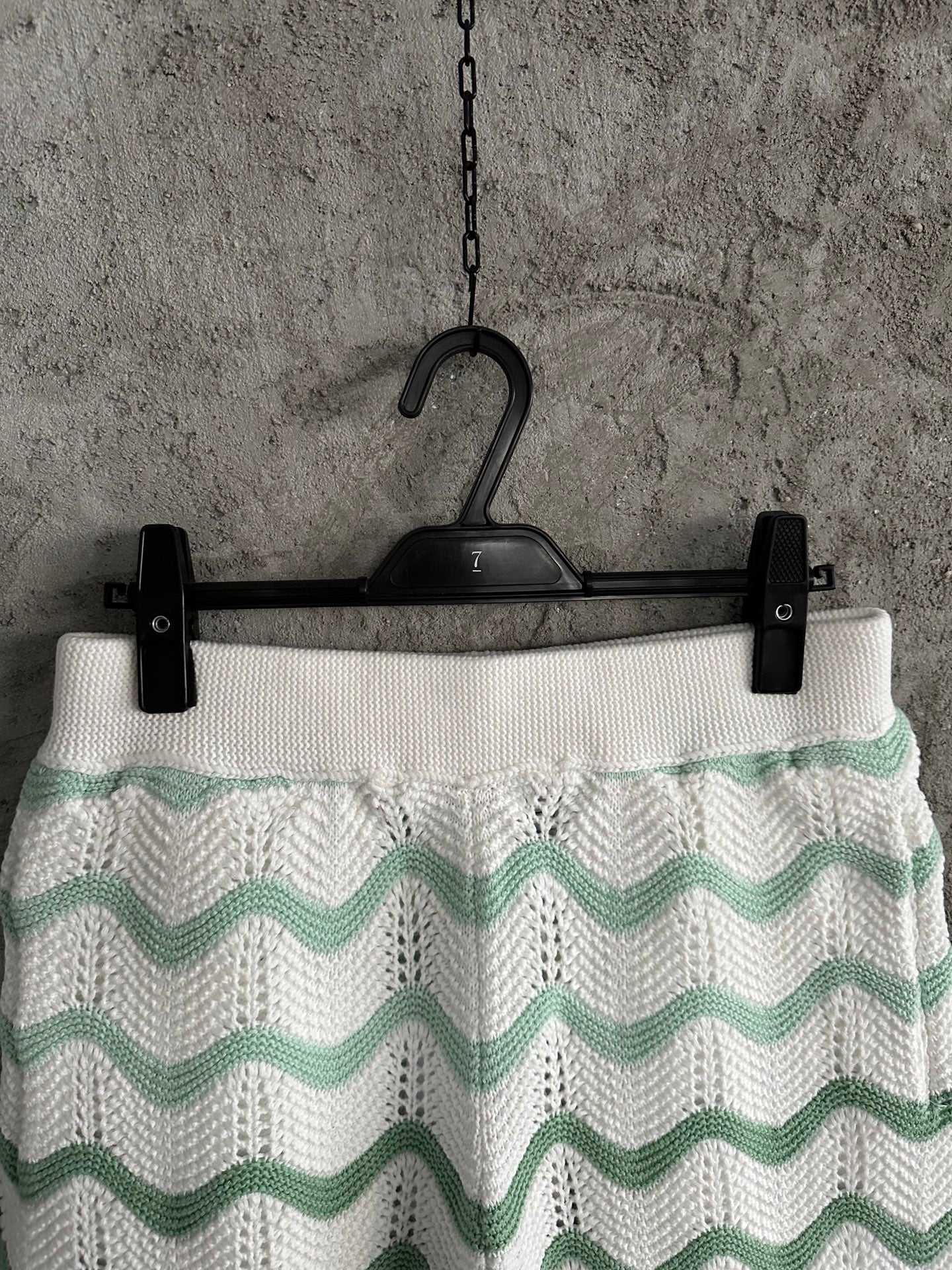 Casablanca Gradient Wave Texture Shorts