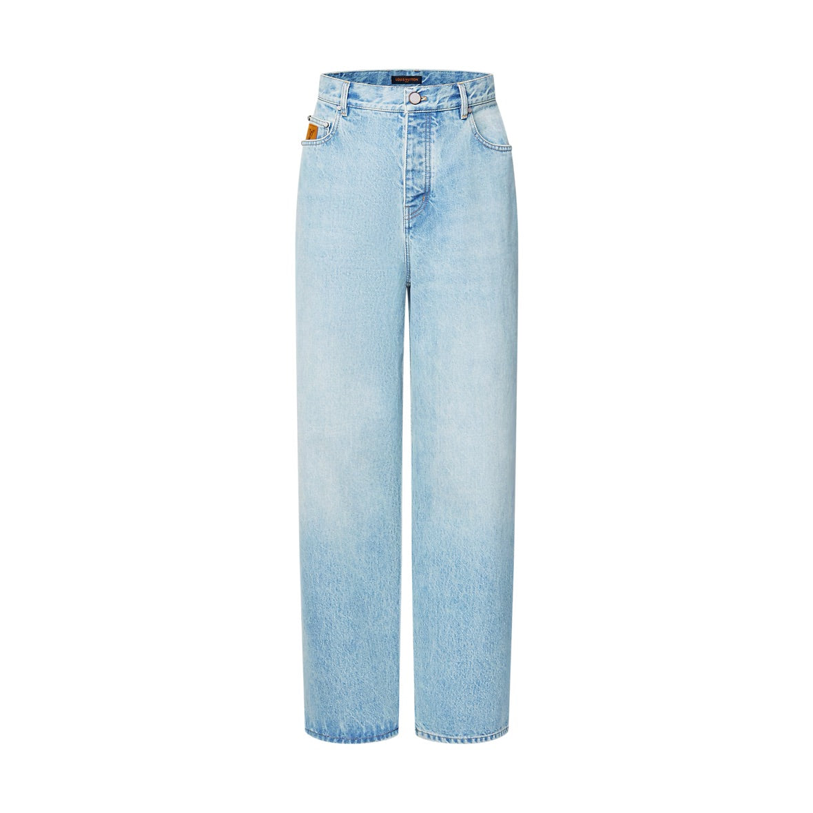 Lv Regular Leg Fit Denim Pants