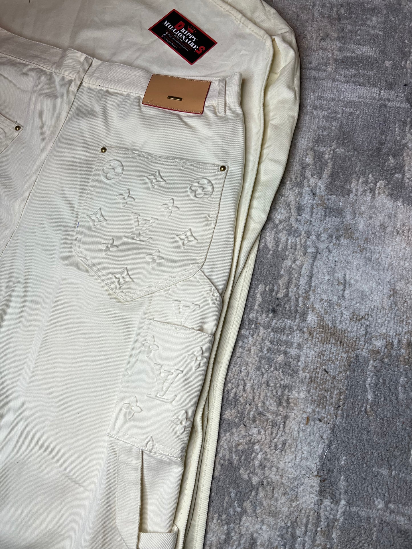 Monogram Workwear Denim Carpenter Pants