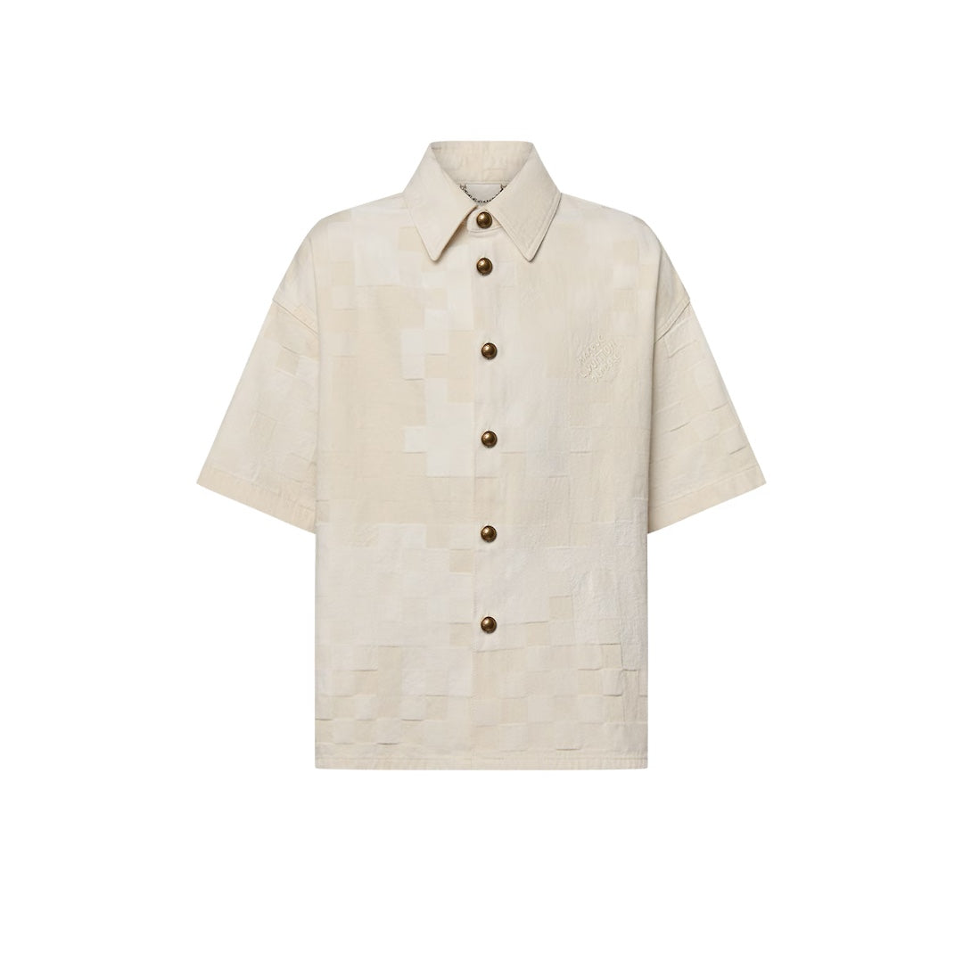 Lv Short-Sleeved Signature Shirt