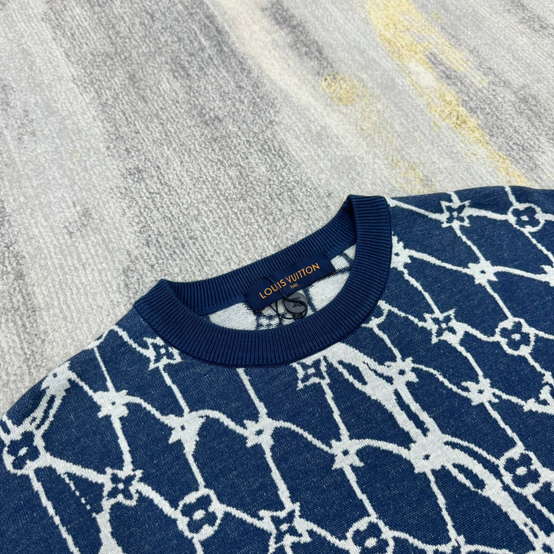 Lv Short-Sleeved Signature Shirt