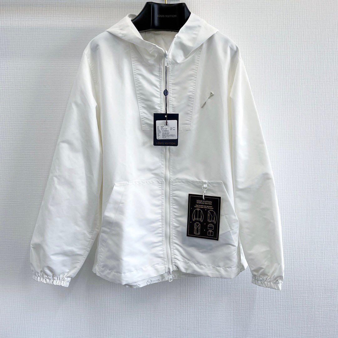 Lv Monogram Reversible Windbreaker