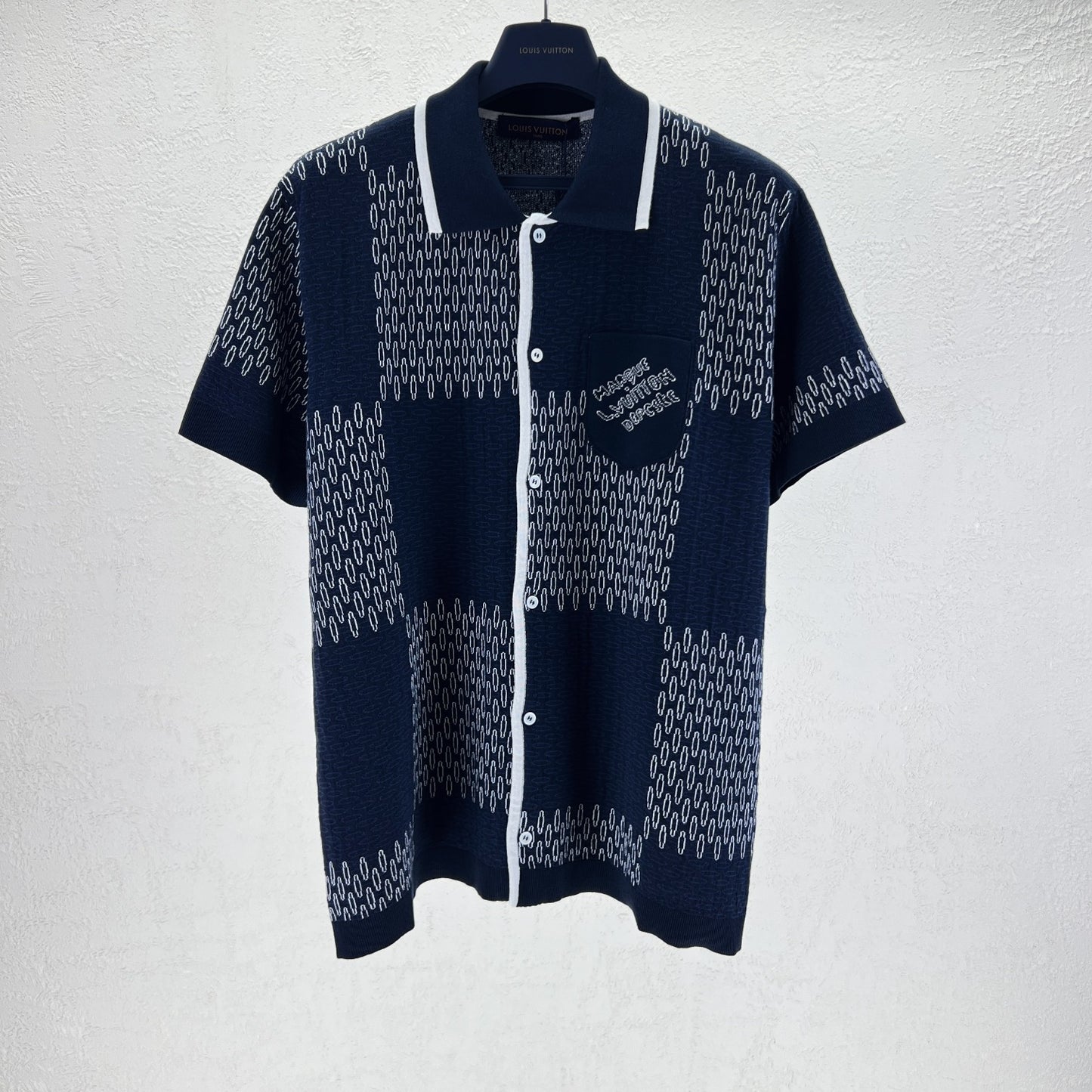 Lv Short-Sleeved Signature Shirt