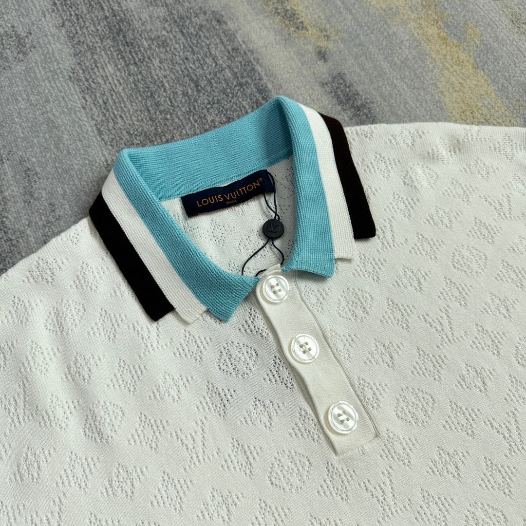 Lv Short-Sleeved Signature Shirt