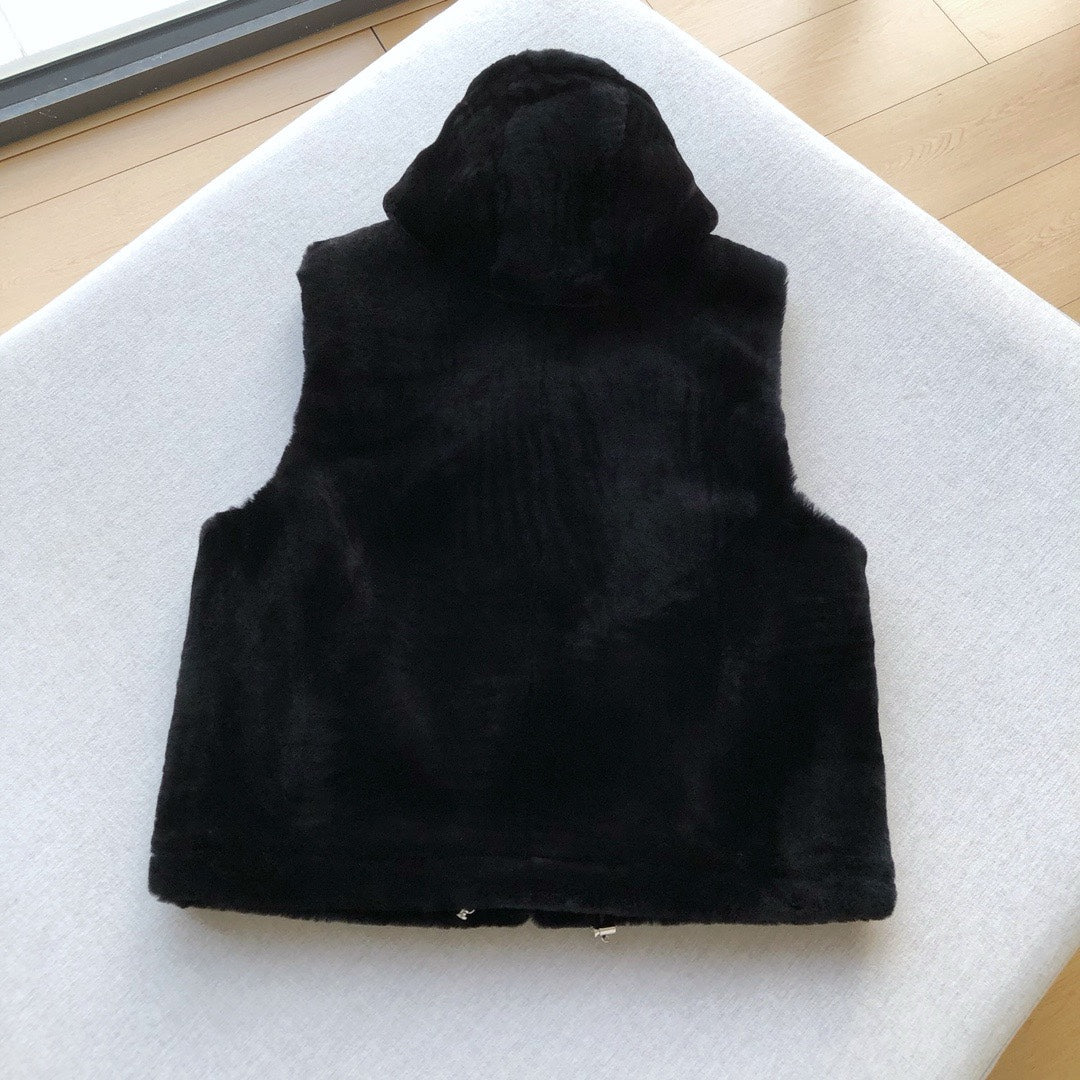 Prada Mink Gilet