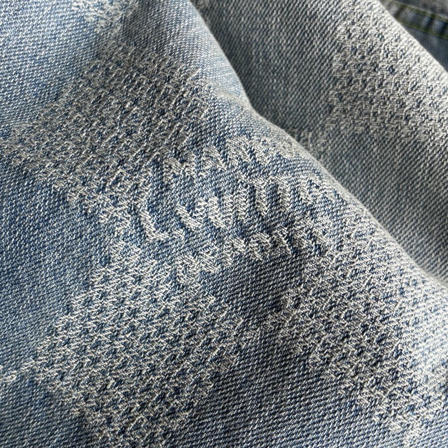 LV Monogram Denim Carpenter Pants