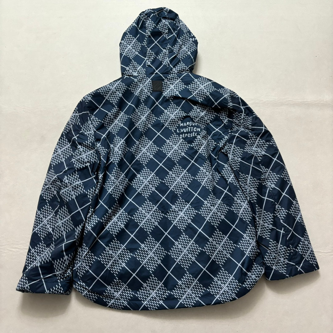 Lv Denim Fleece Blouson