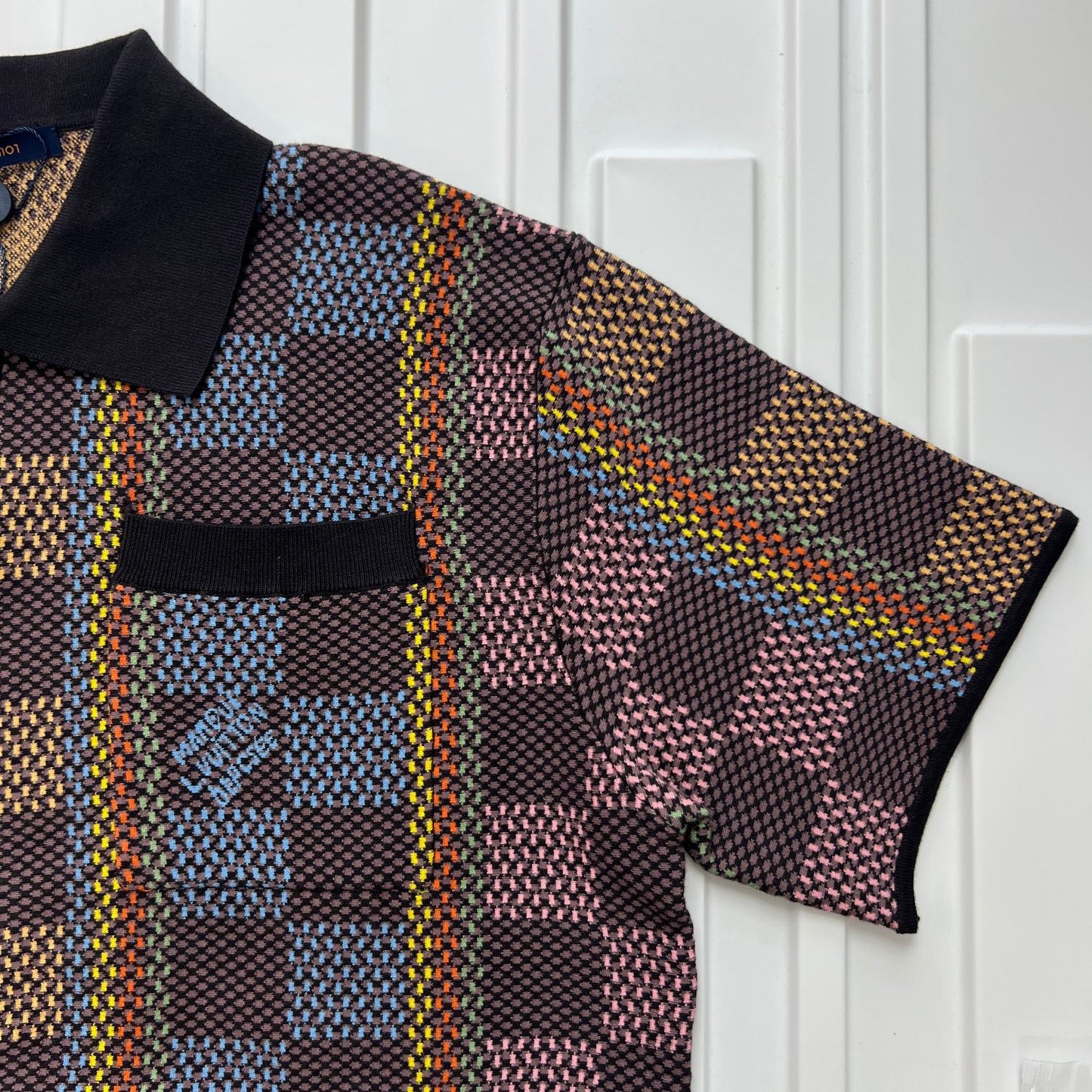 Lv Short-Sleeved Signature Shirt