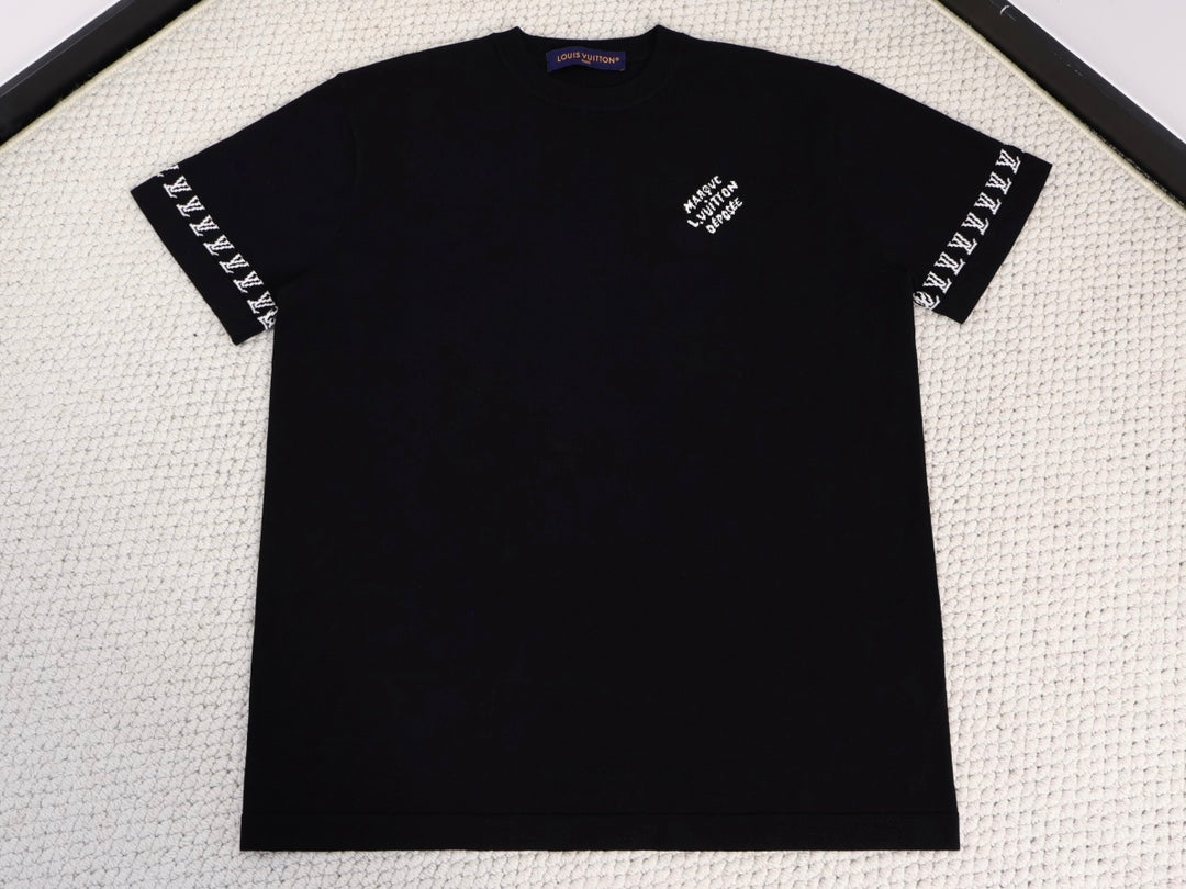 Lv Short-Sleeved Signature Shirt