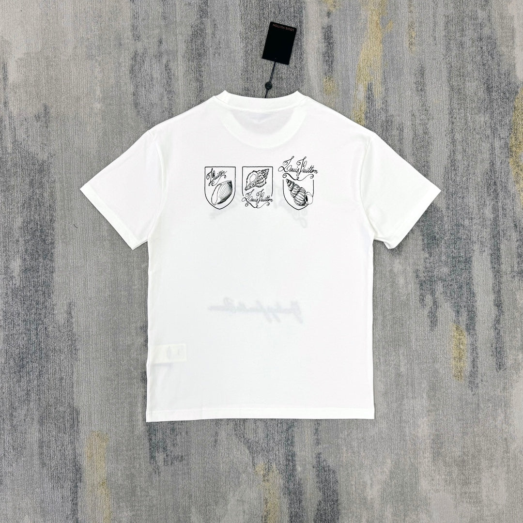 Lv Short-Sleeved Signature Shirt