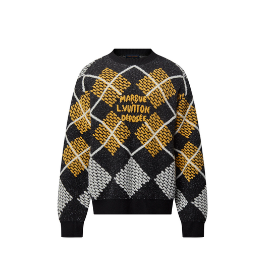 Lv Monogram Signature Sweater