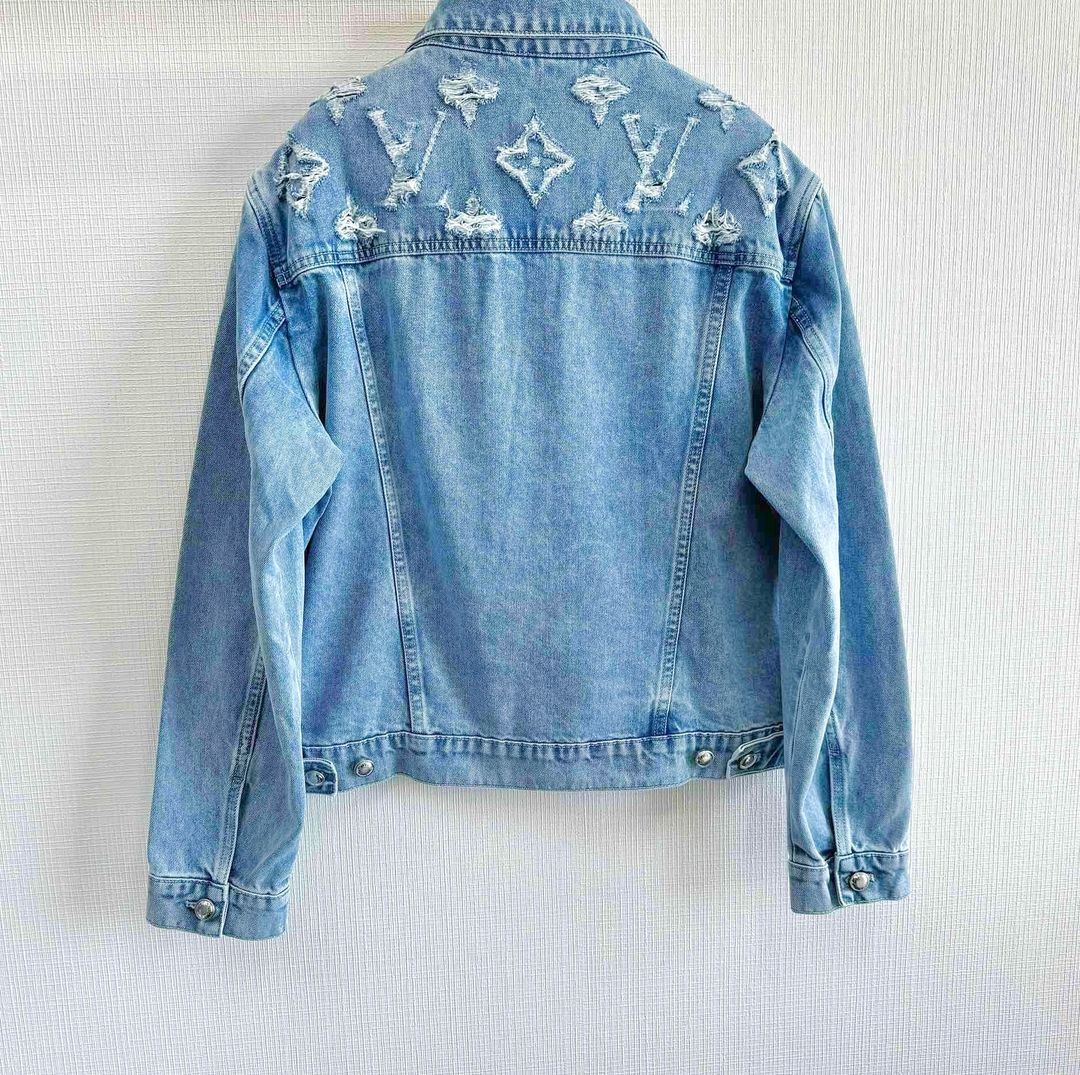 Lv Denim Trucker Jacket