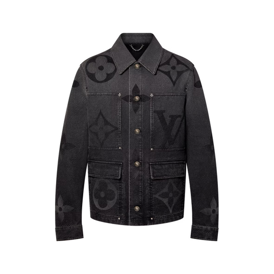 Lv Monogram Denim Jacket