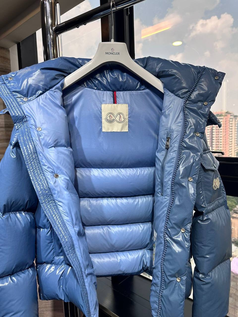 MAYA BLUE DOWN JACKET