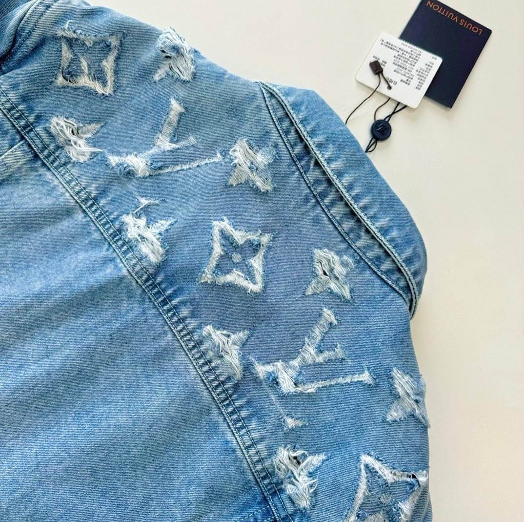 Lv Denim Trucker Jacket