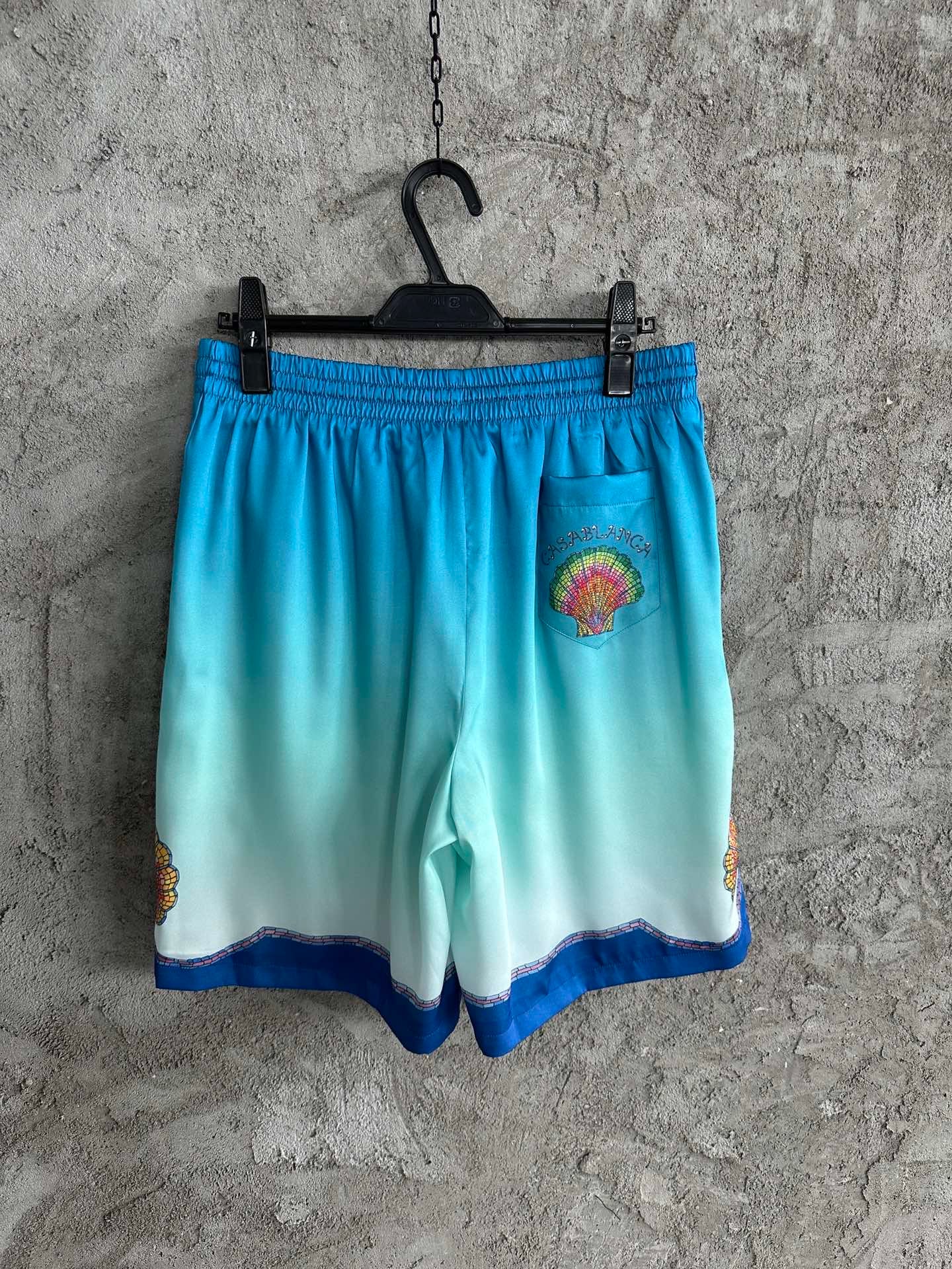 Casablanca Silk Shorts