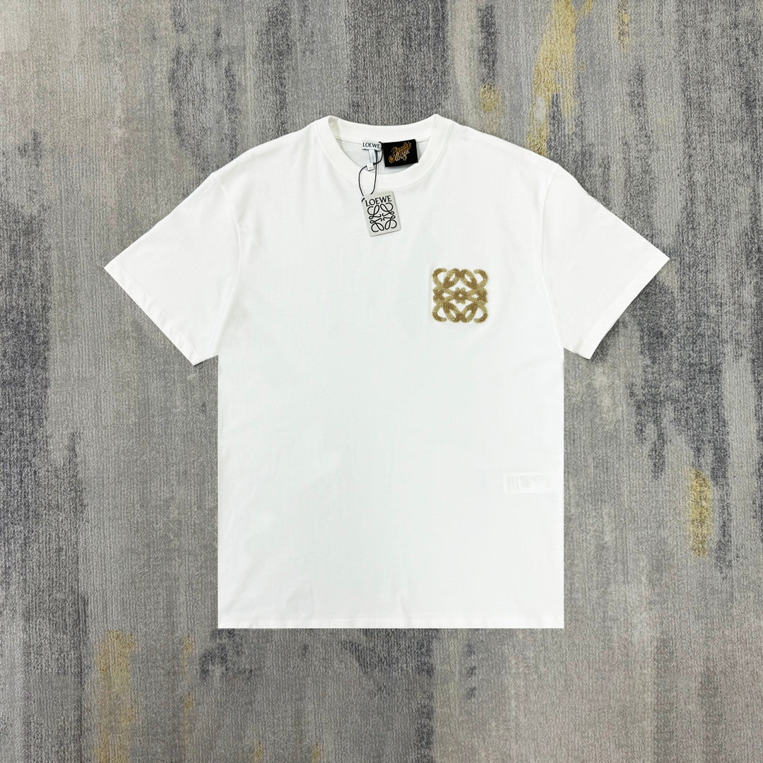 LOEWE  Anagram Logo Embroidered Cotton Jersey T-Shirt