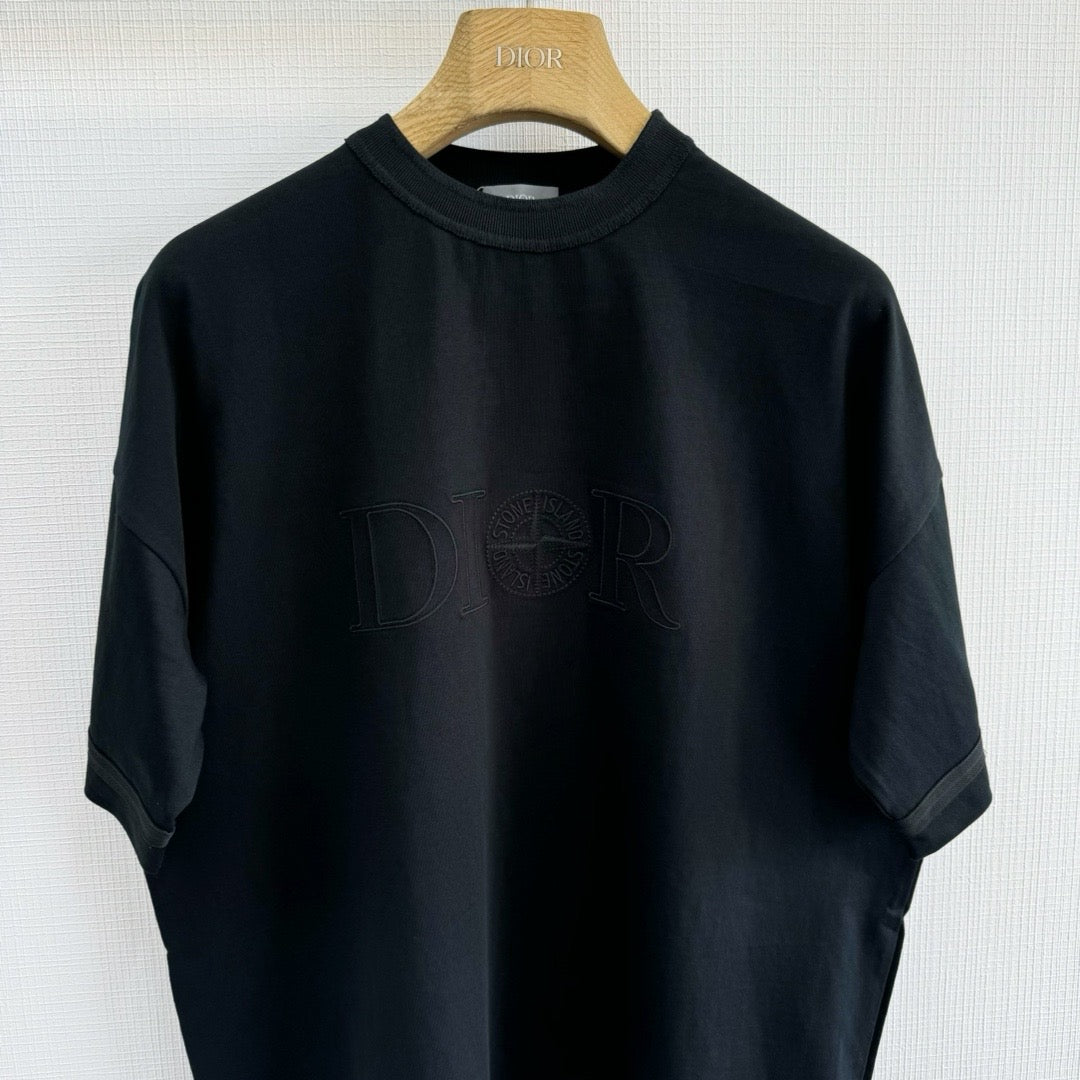 Dior x Stone Island Silk Short Sleeve shirt