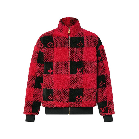 Lv Damier Fleece Blouson