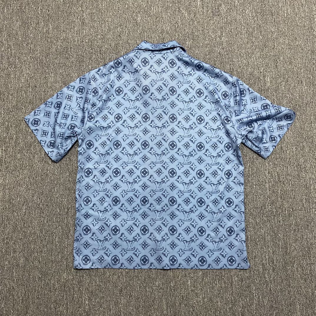 Lv Short-Sleeved Signature Shirt