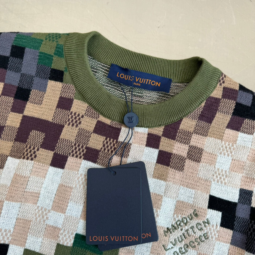 Lv Cotton Military Crewneck