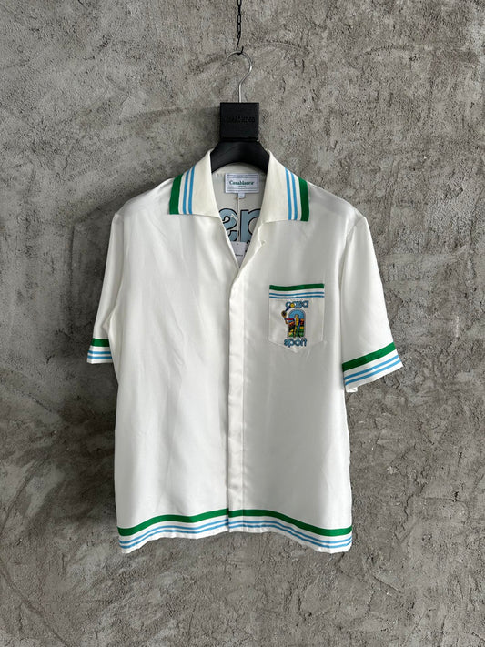 Casablanca Silk T-Shirt