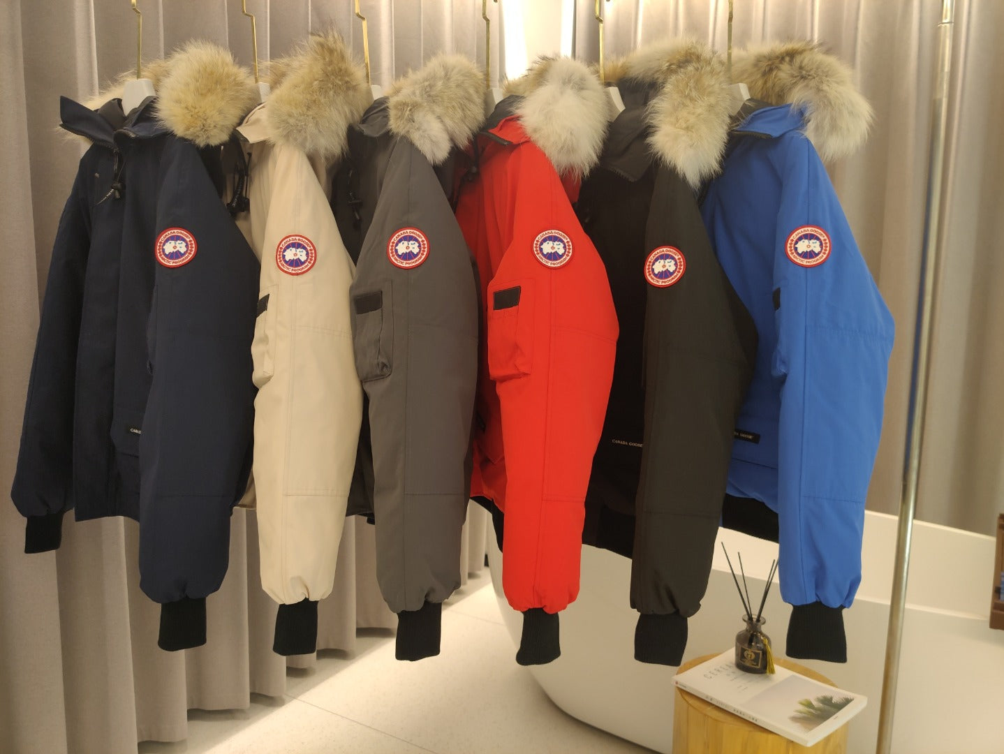 Canada Goose Chilliwalk  Bomber Hoodied Jacket