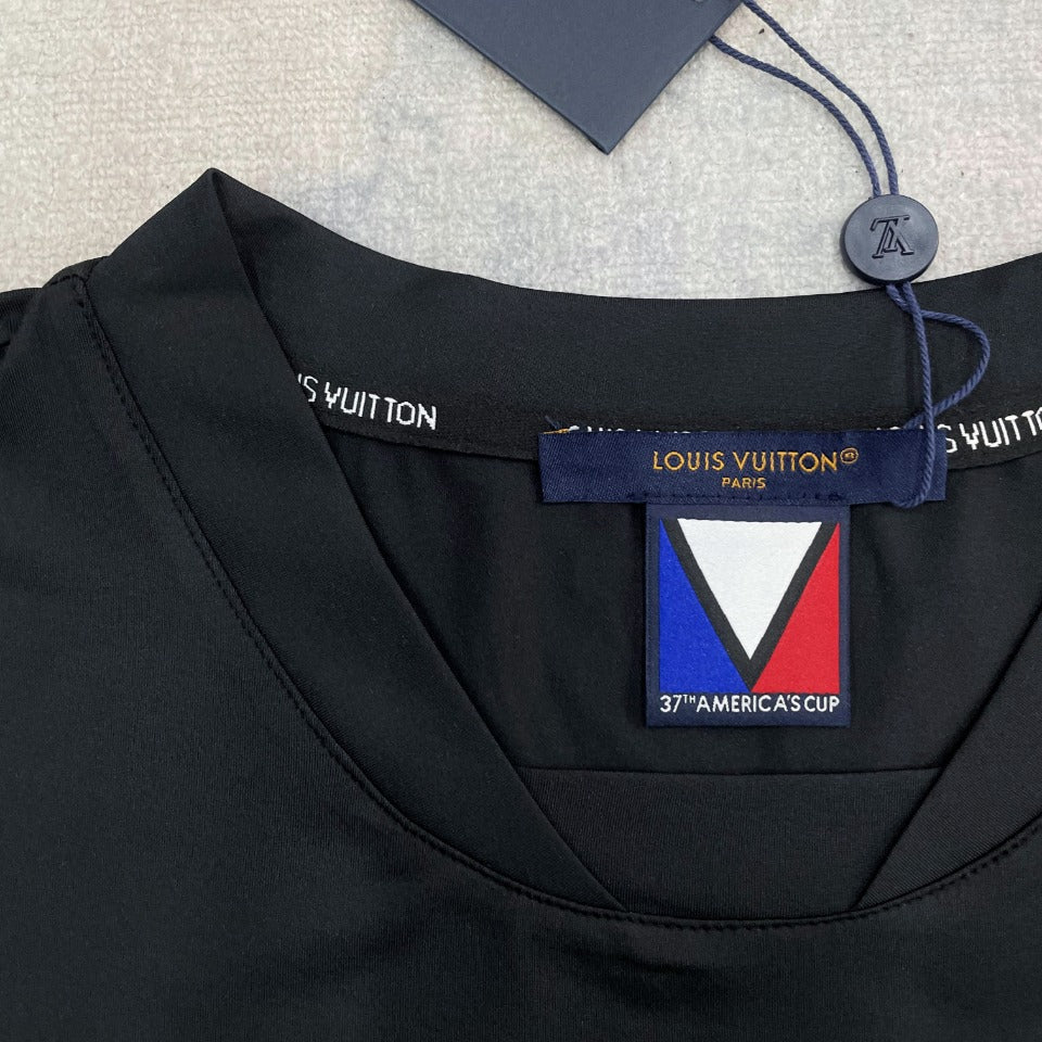 Lv Short-Sleeved Signature Shirt