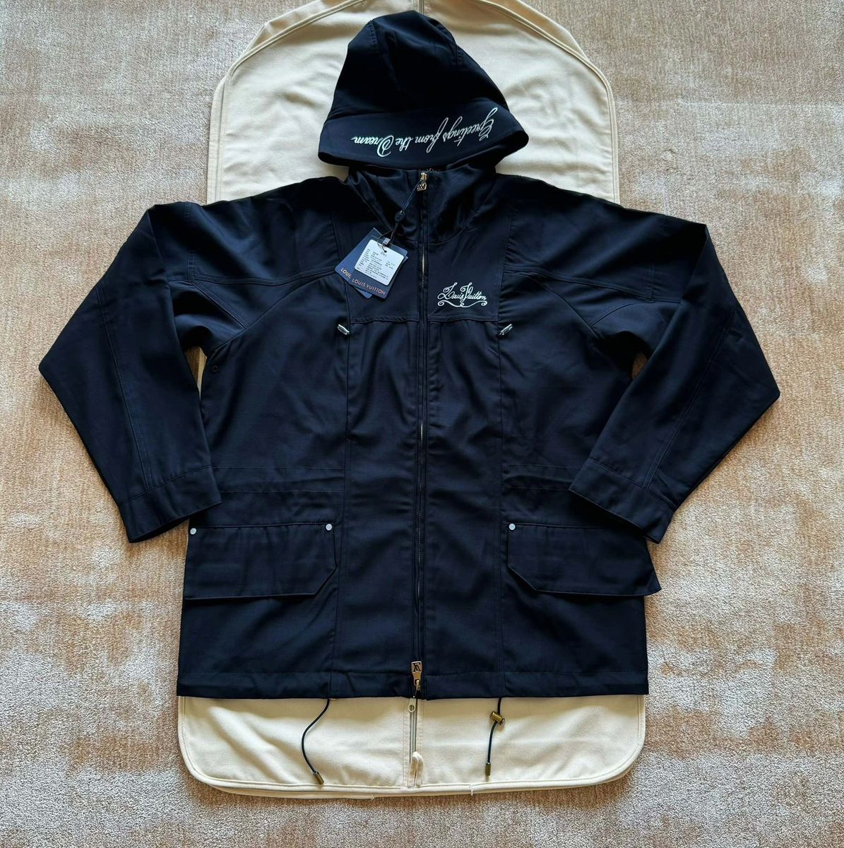 Lv Technical Wool Parka