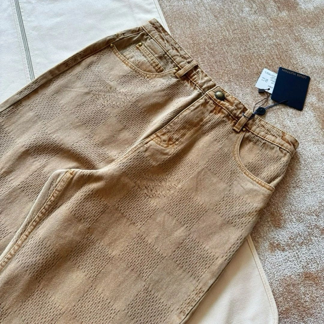 LV Damier Workwear Denim Pants