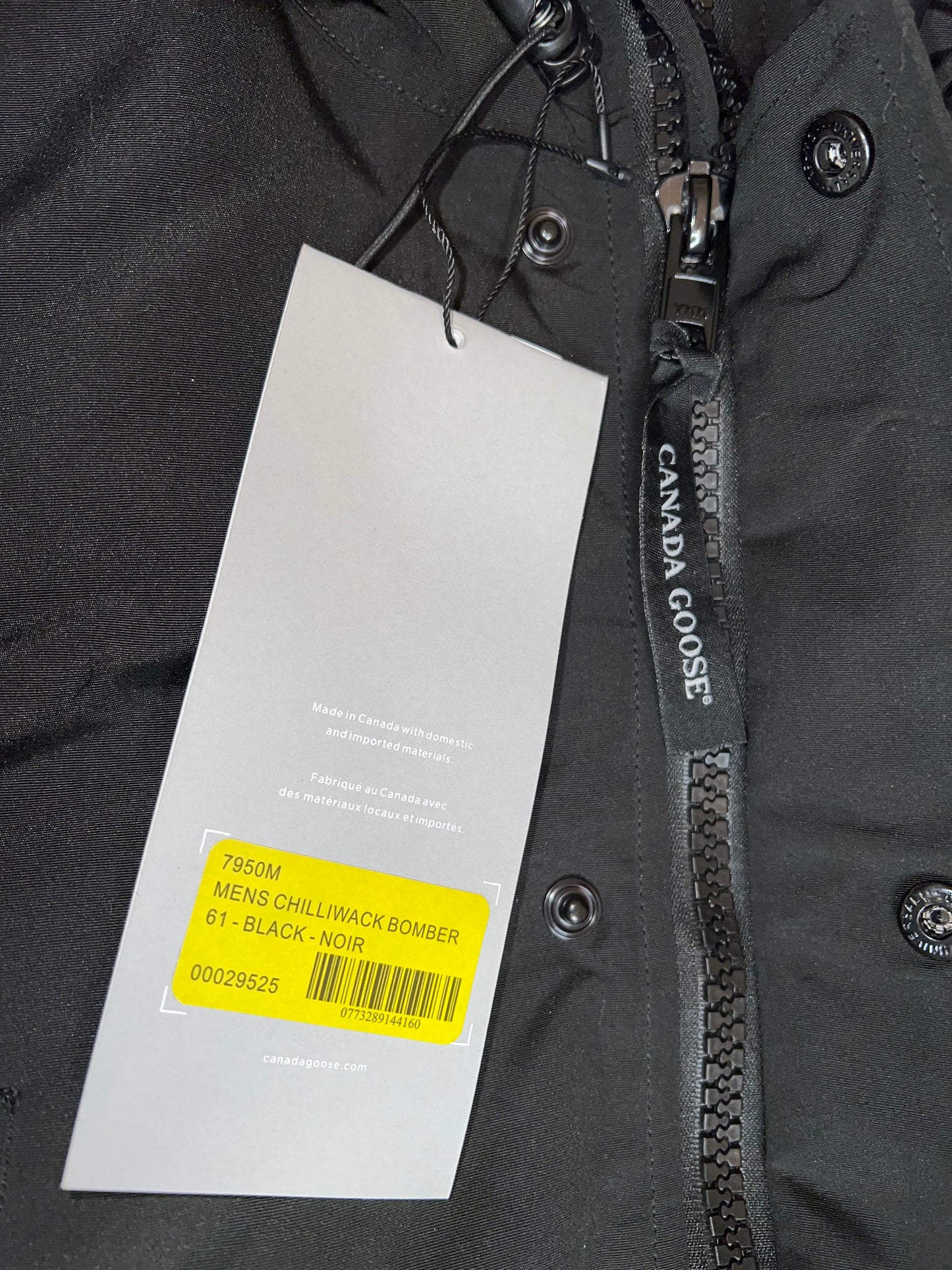 Canada Goose Chilliwalk  Bomber Hoodied Jacket